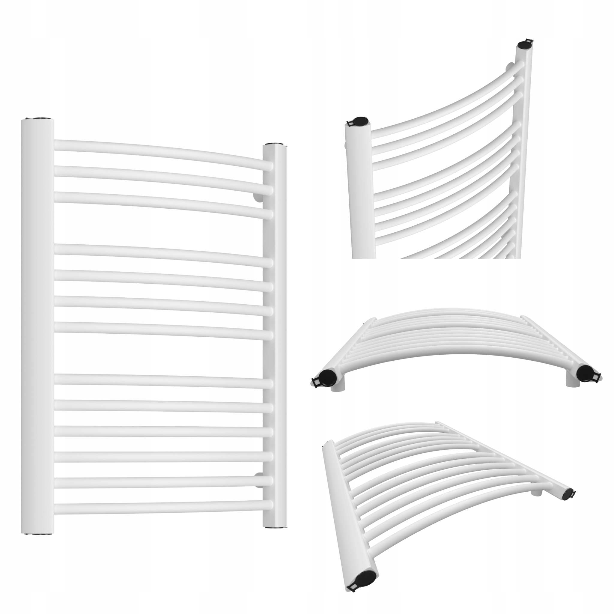 Koupelnový Radiátor Casual 1580x470 Bílý Mat Hladký