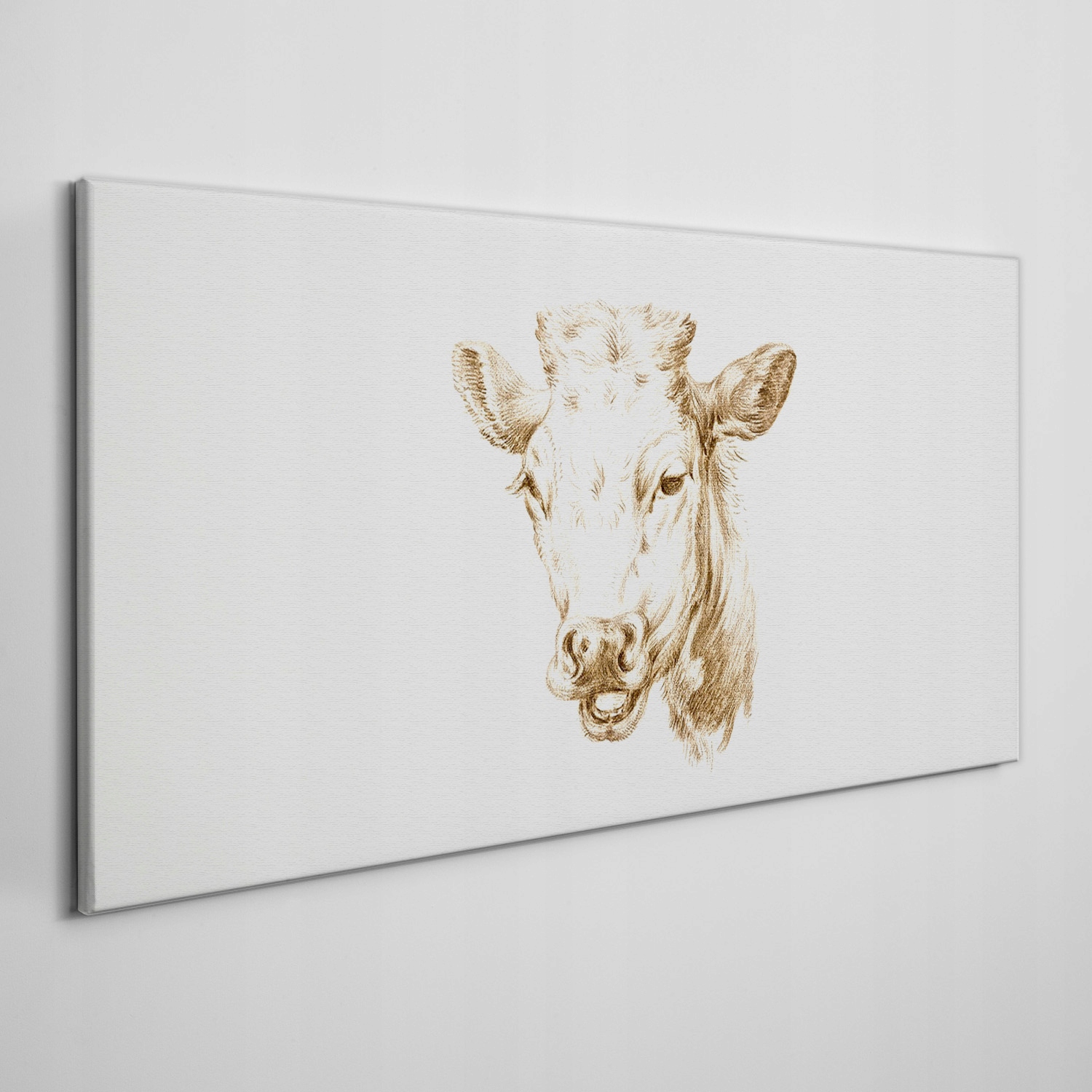 

Foto-obraz na ramie płótno Zwierzę krowa 120x60 cm