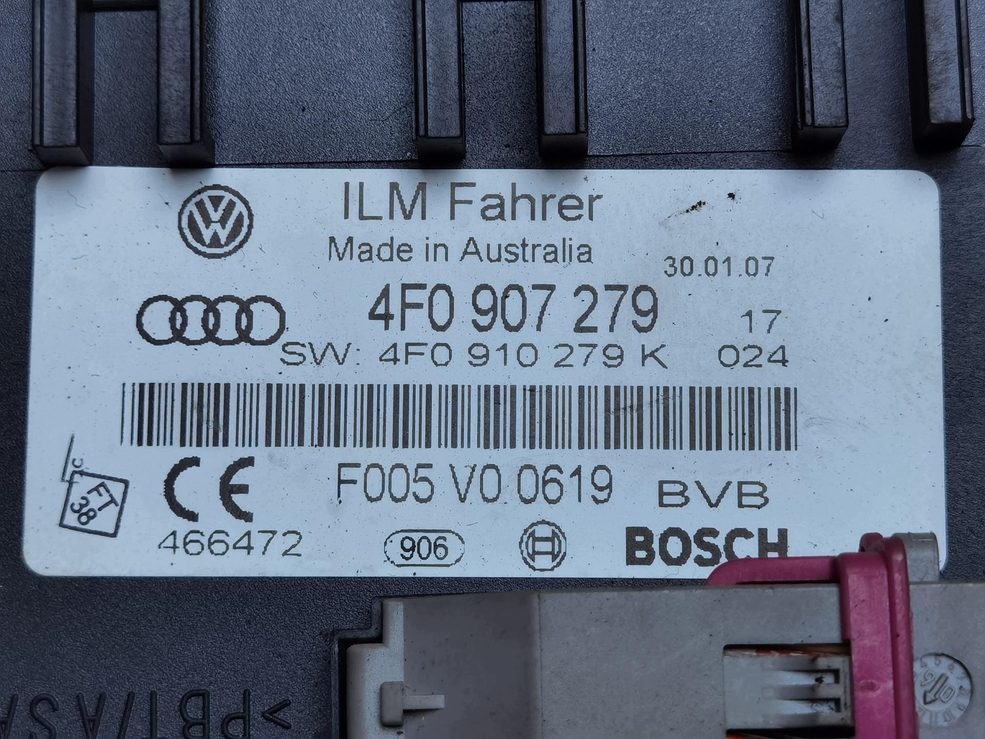 module BCM Audi Q7 4L 2007 4F0907279