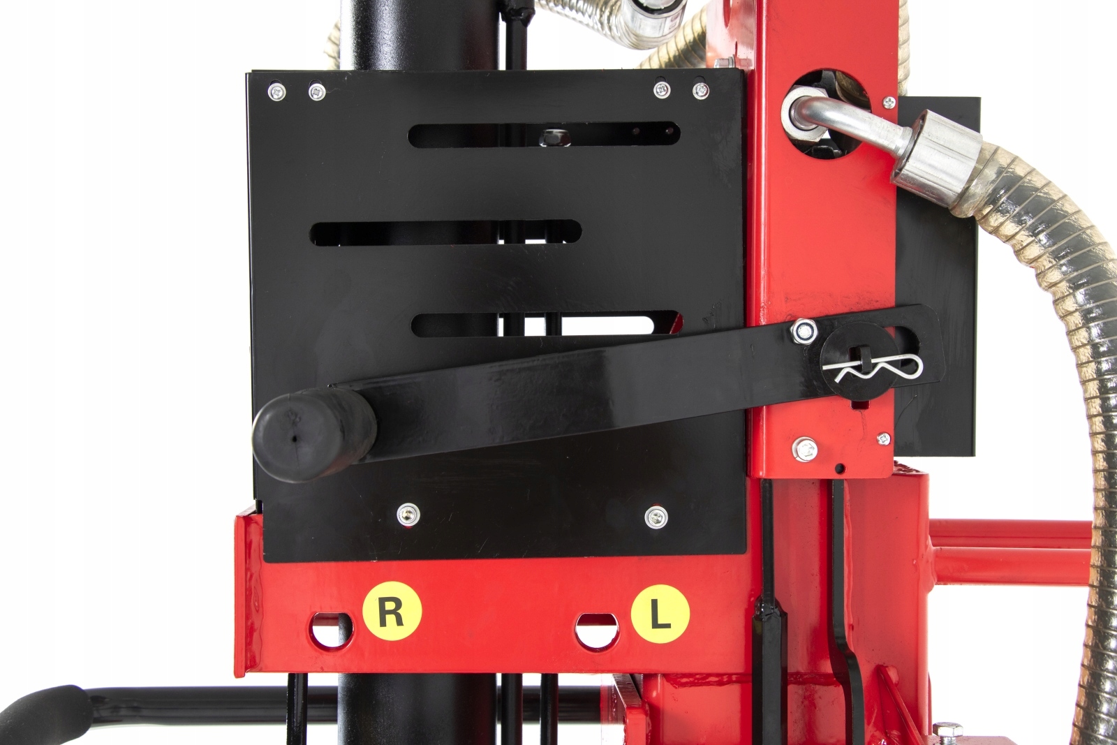 FAWORYT INDUKCYJNA PIONOWA ŁUPARKA DO TWARDEGO DREWNA 12 TON do 106cm 230V Moc 4000 W