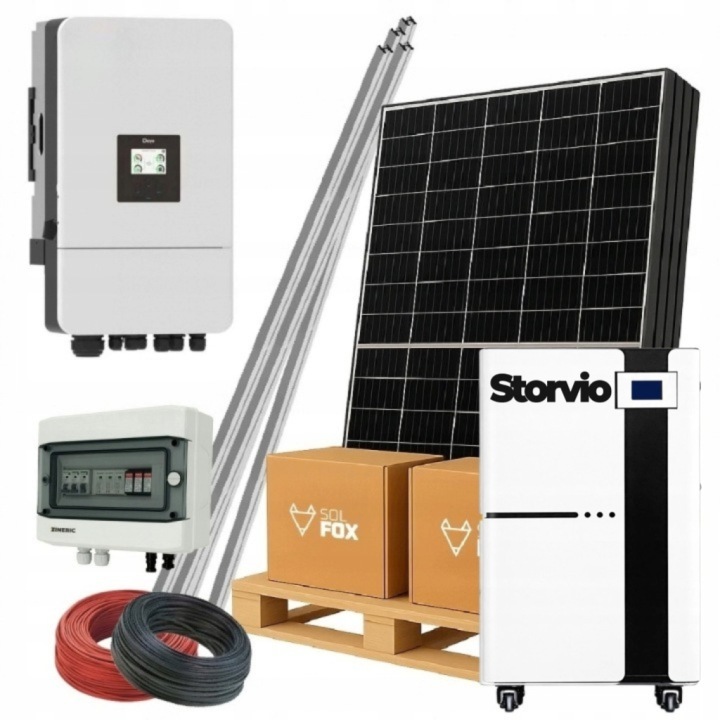 Fotovoltaická sada Hybridní 20 kW Střecha individuální cena