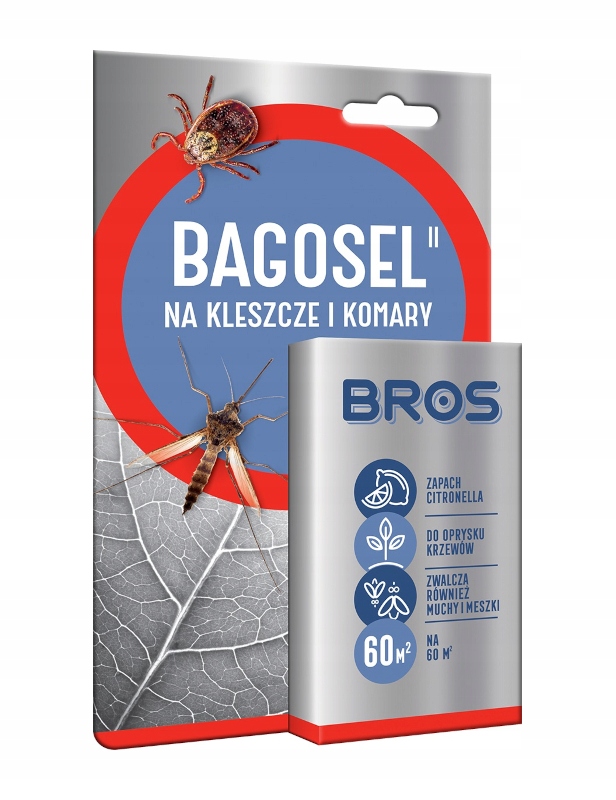 

Bros Preparat na komary muchy Bagosel 100EC 30ml