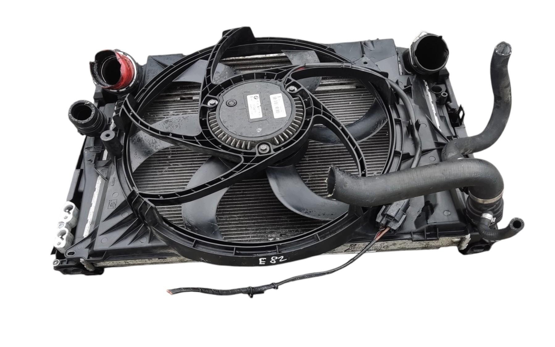 KOMPLET hűtők hűtők ventilátor BMW 1 E81 E82 E87 E88 2.0D 2007-2013