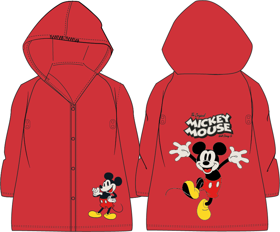 MYSZKA MICKEY PŁASZCZ PRZECIWDESZCZOWY 98/104 R36