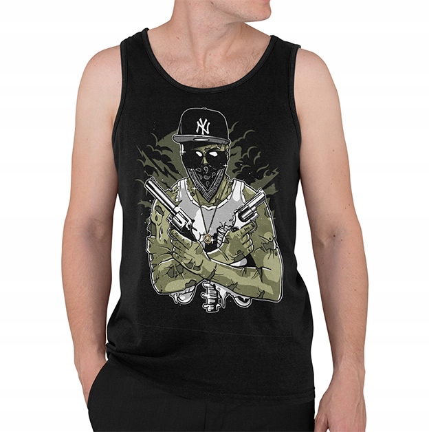 TANK TOP HORROR/ROCK GANGSTA ZOMBIE