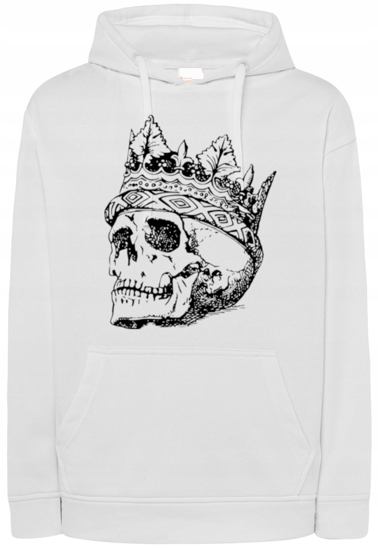Mikina s potiskem Lebka Skull Král King vel. L