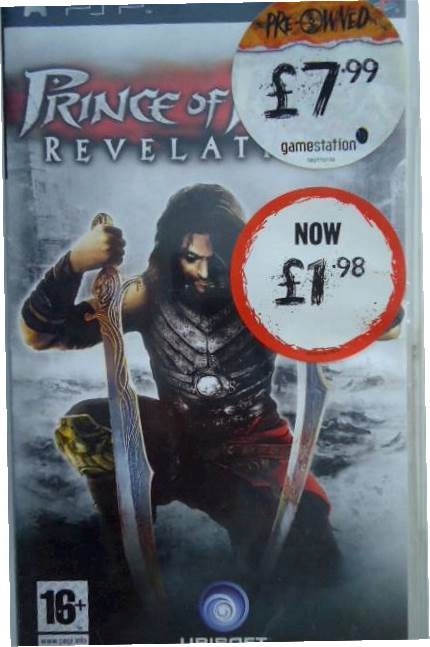 Prince of Persia Revelations PSP