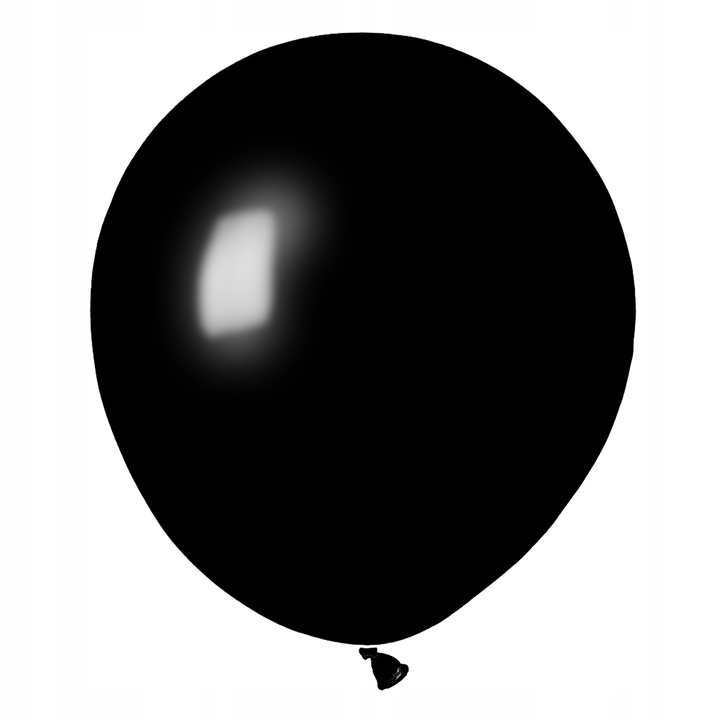 

Balony czarne 55 cm - 18 cali - 1 sztuka na hel
