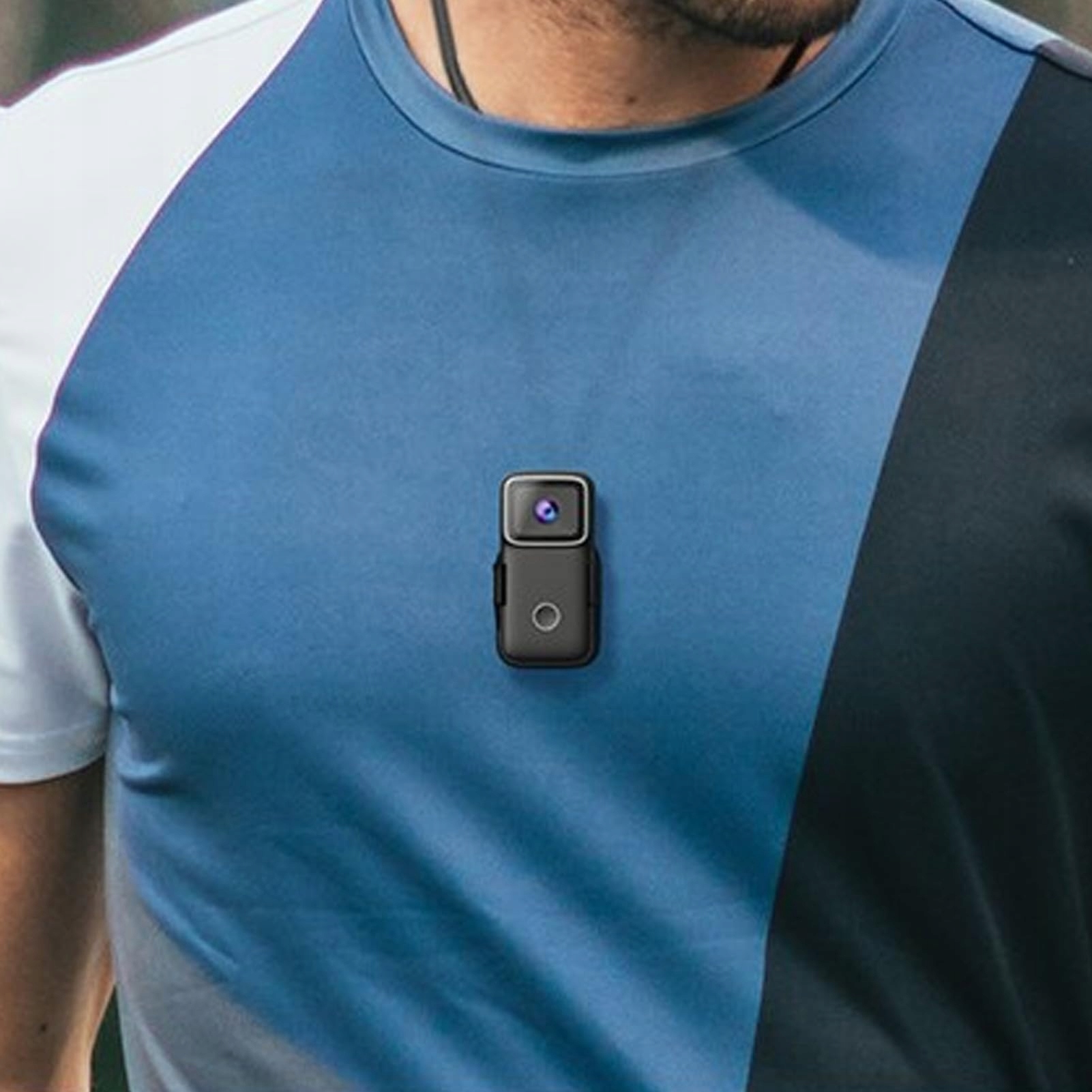 Uchwyt Magnetyczny Na Szyję Do Kamery Body Cam 360 Stopni Czarny Elprico — miniatura 2
