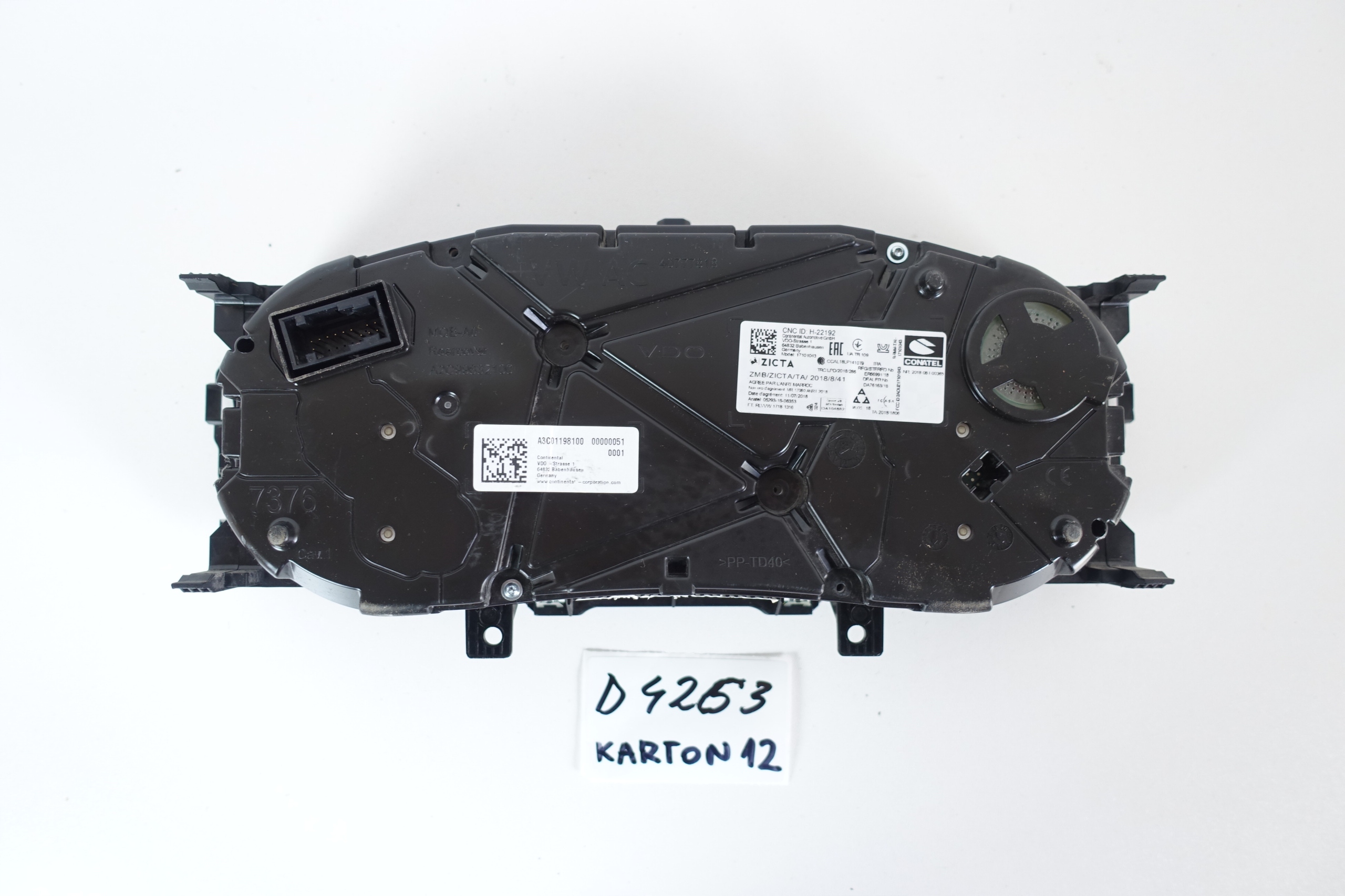dials dials VW POLO VI 2G0 120KM 2G0920741C