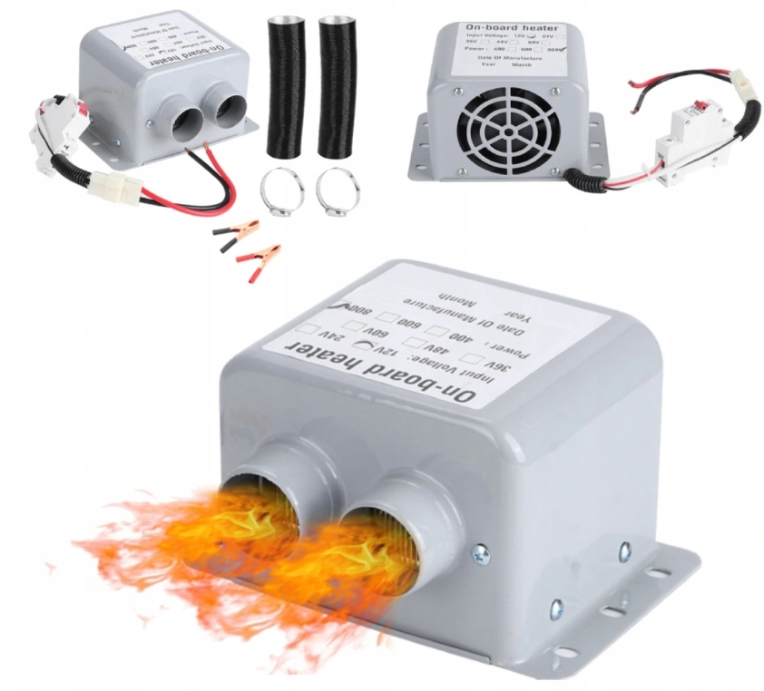 Ohřívač Automobilová 12V 800W Fúkač