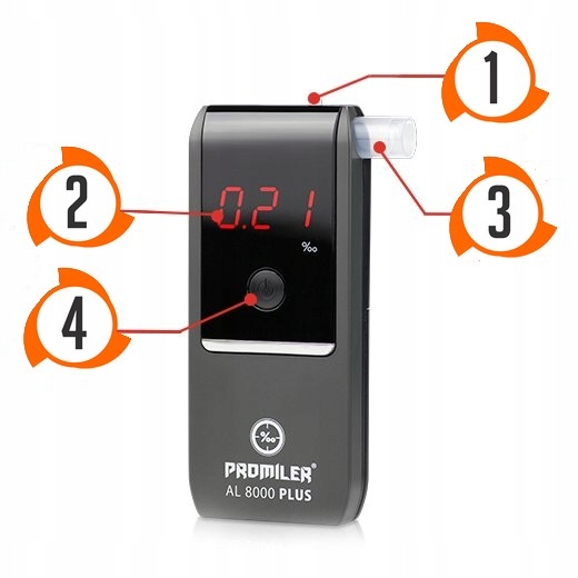 Alkomat Promiler AL 8000 PLUS Model AL8000 Plus