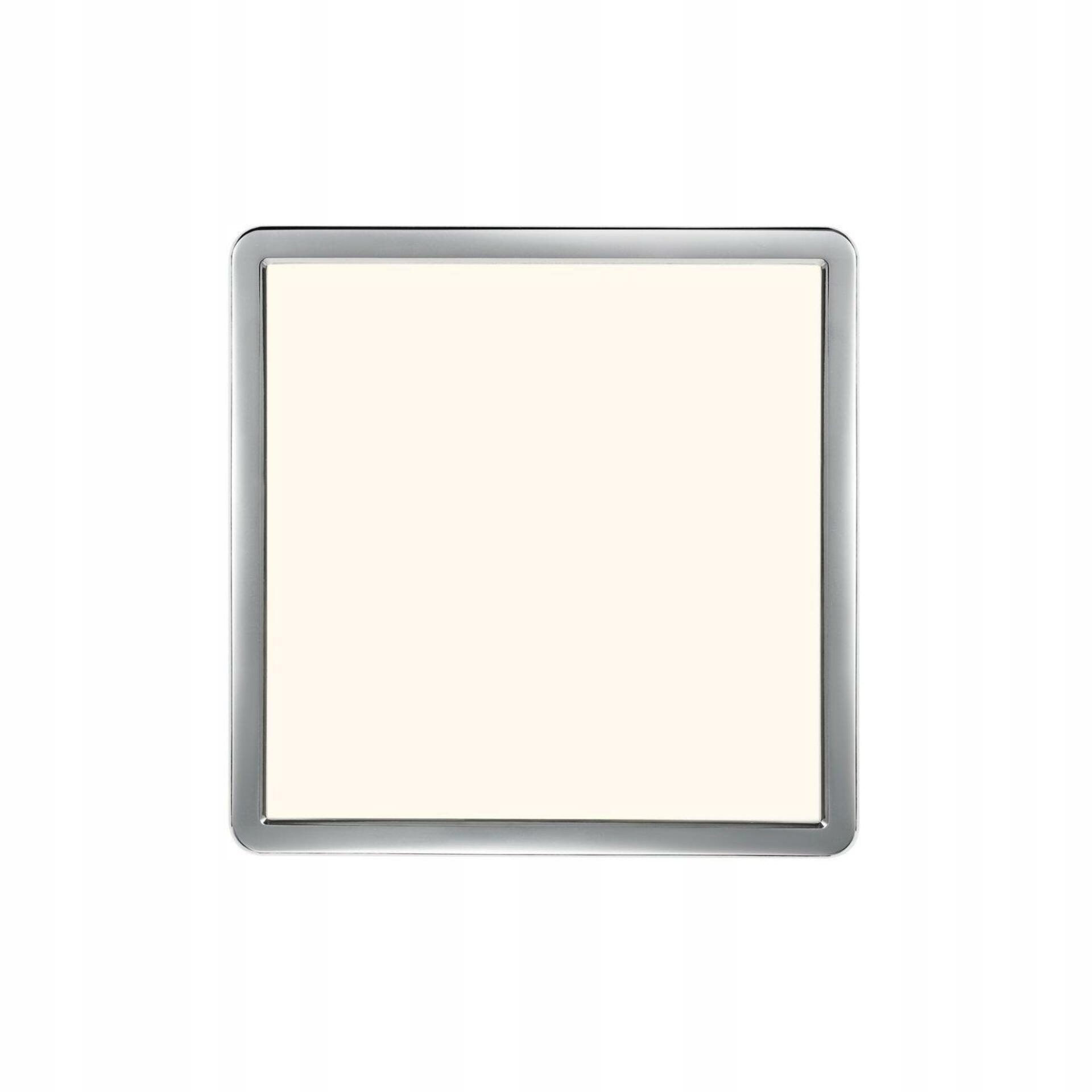 Nordlux Oja Square Led 29x29 cm IP54 Moodmaker chróm biela 14,5W