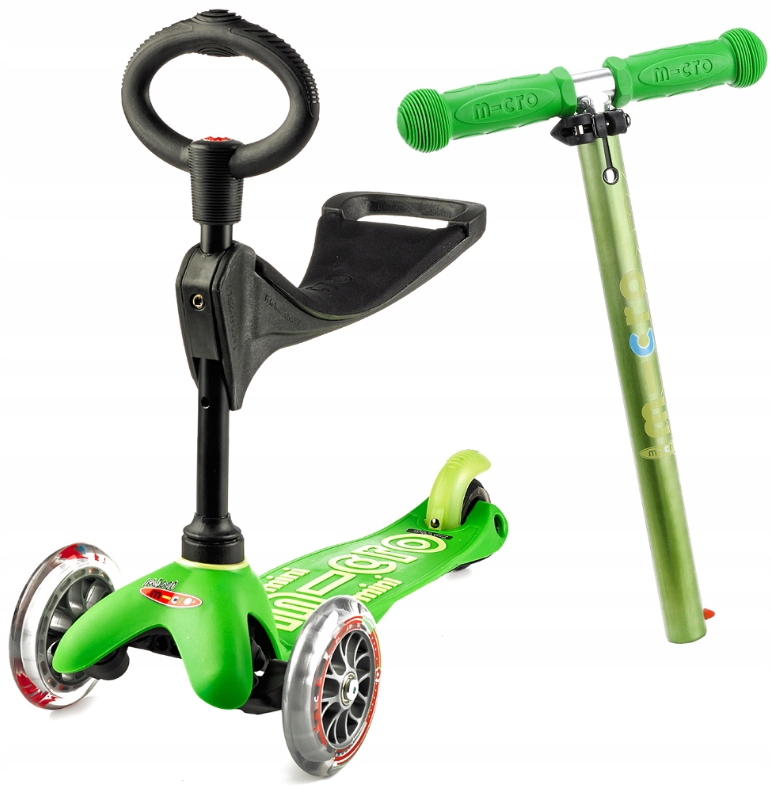 

Mini Micro Deluxe Hulajnoga 3w1 Siedzisko Jeździk