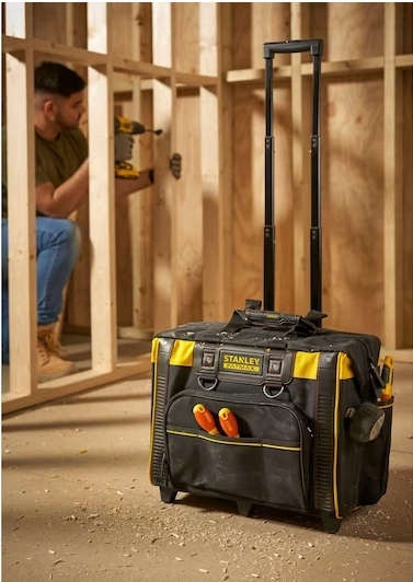STANLEY TORBA NARZĘDZIOWA FM NA KÓŁKACH 50X36X41CM Długość 50 cm