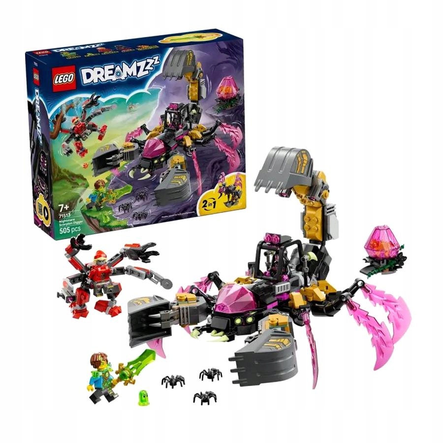 Lego(r) Dreamzzz 71513 Hrůzostrašný Štírový Bagr