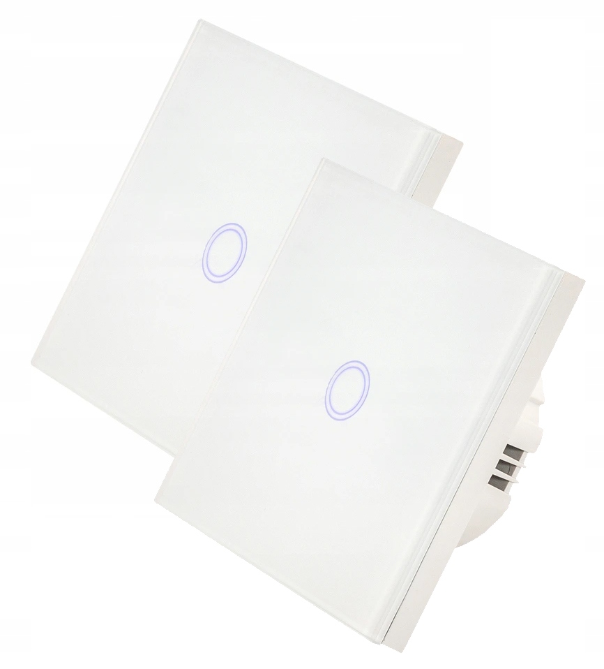 

2x Włącznik do led schodowy krzyżowy dotyk szklany