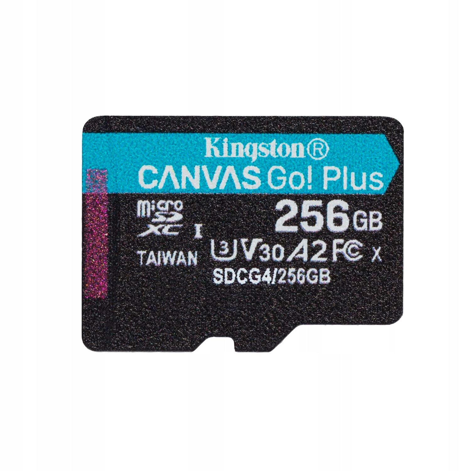 Kingston Paměťová Karta 256 Gb Microsdxc Canvas Go Plus GEN4 200 Mb S A2 U3