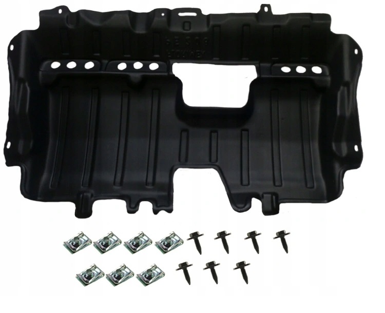 PEUGEOT 208 2008 OSŁONA SILNIKA POD SILNIK + SPINKI MONTAŻOWE