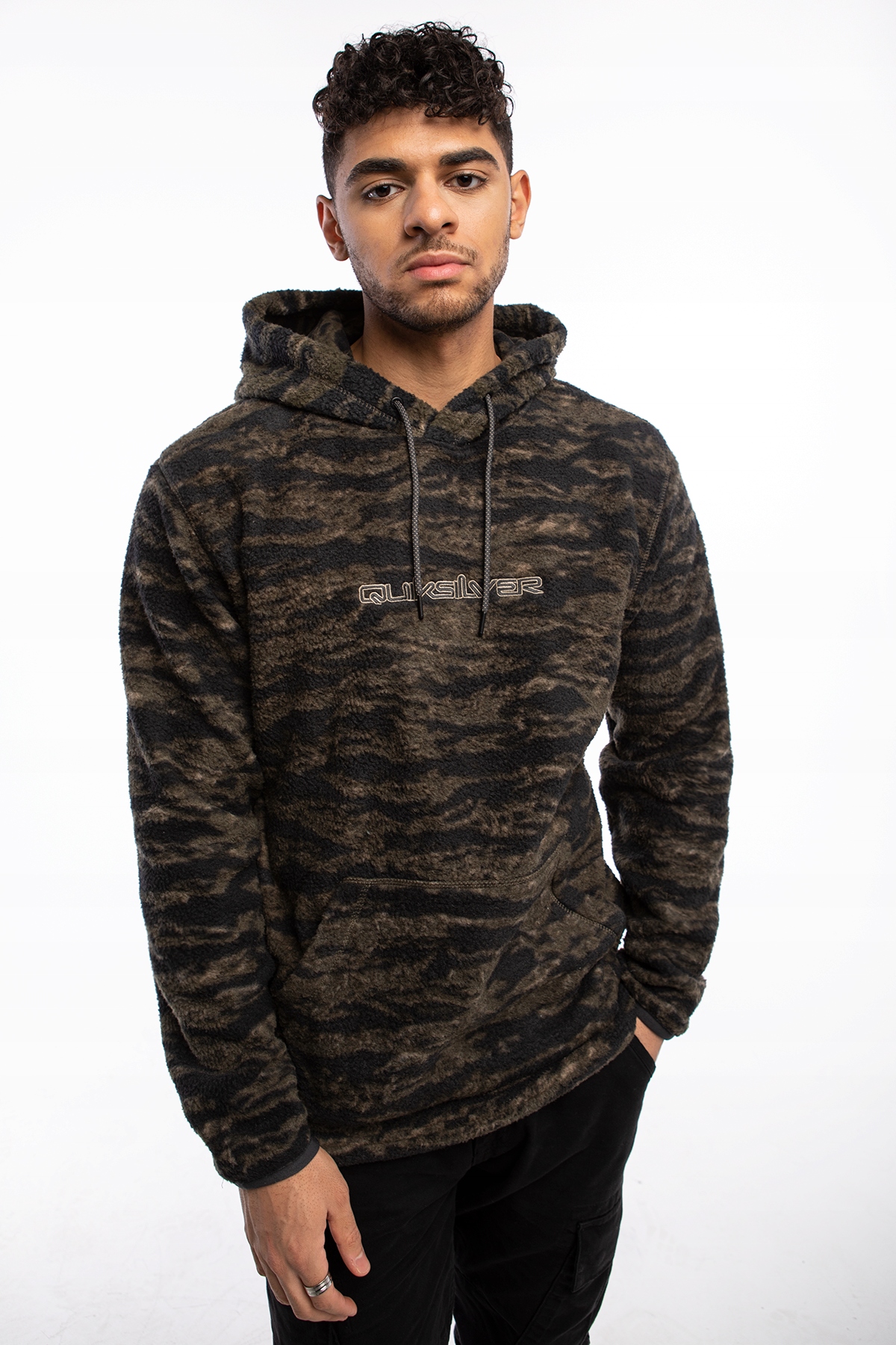 Pánská Mikina Quiksilver Cleancoasts M Otlr EQYFT04659-CRE8 S