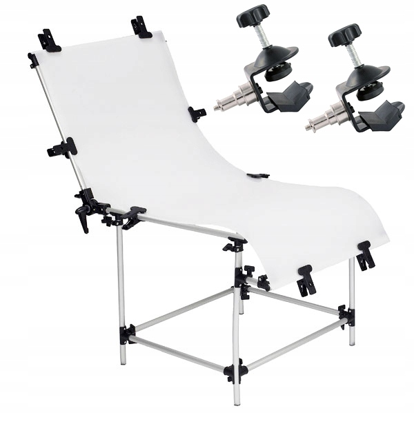 Profesionální Nestíněný Stůl 130 X 60,5 CM +2 Držáky Na Lampy Obal