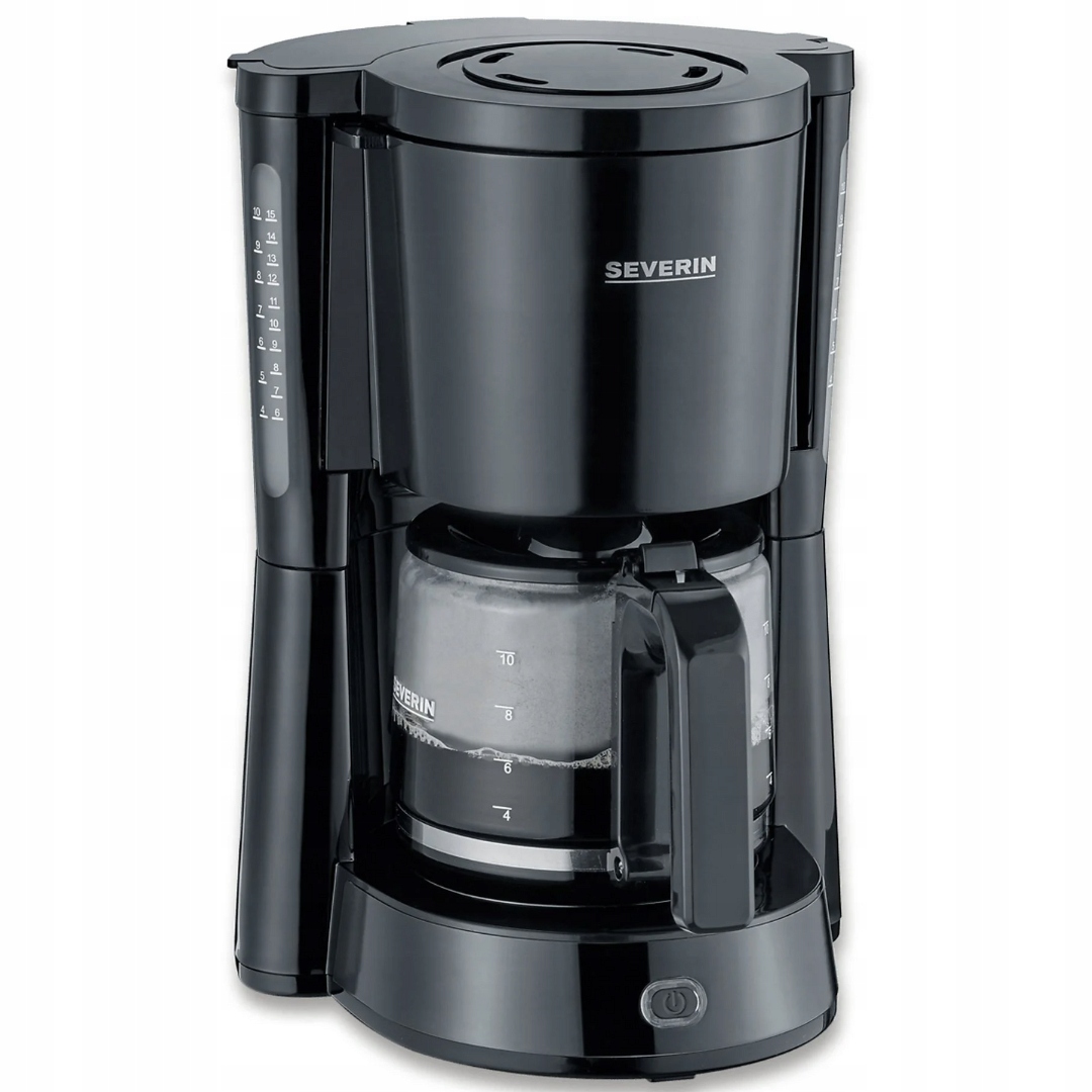 Překapávač Severin Ka 4815 1000W 1,25L Konvička na kávu Black