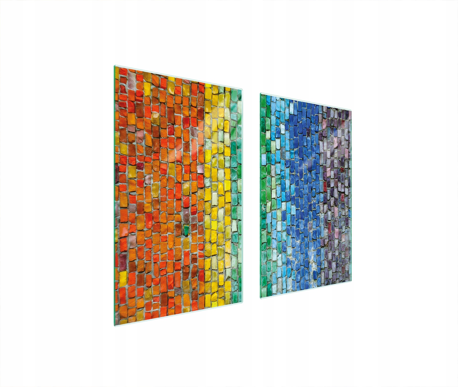 Skleněná Ochranná Deska Na Sporák 75x52 Barevná Tvrzené Sklo