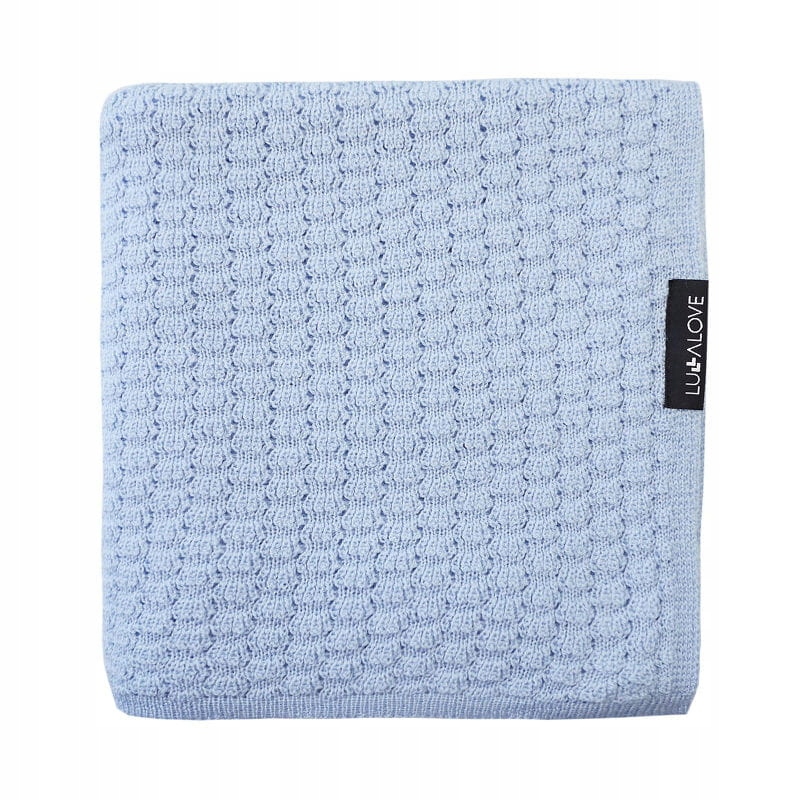 

Lullalove Kocyk otulacz z wełny merino 90x100