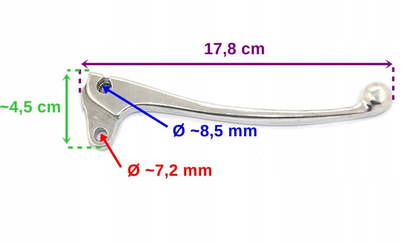 Dźwignia sprzęgła do KAWASAKI C2SS H1 KD KDX KE KH KL KM KX KZ 46092-016/01 Producent ItalyRacing
