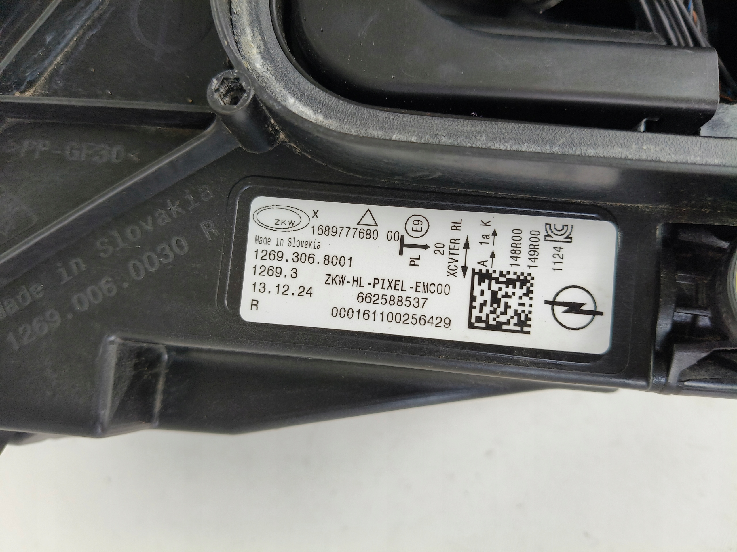 light right REFLEKTOR OPEL ASTRA VI L 22- FULL LED INTELLI LUX