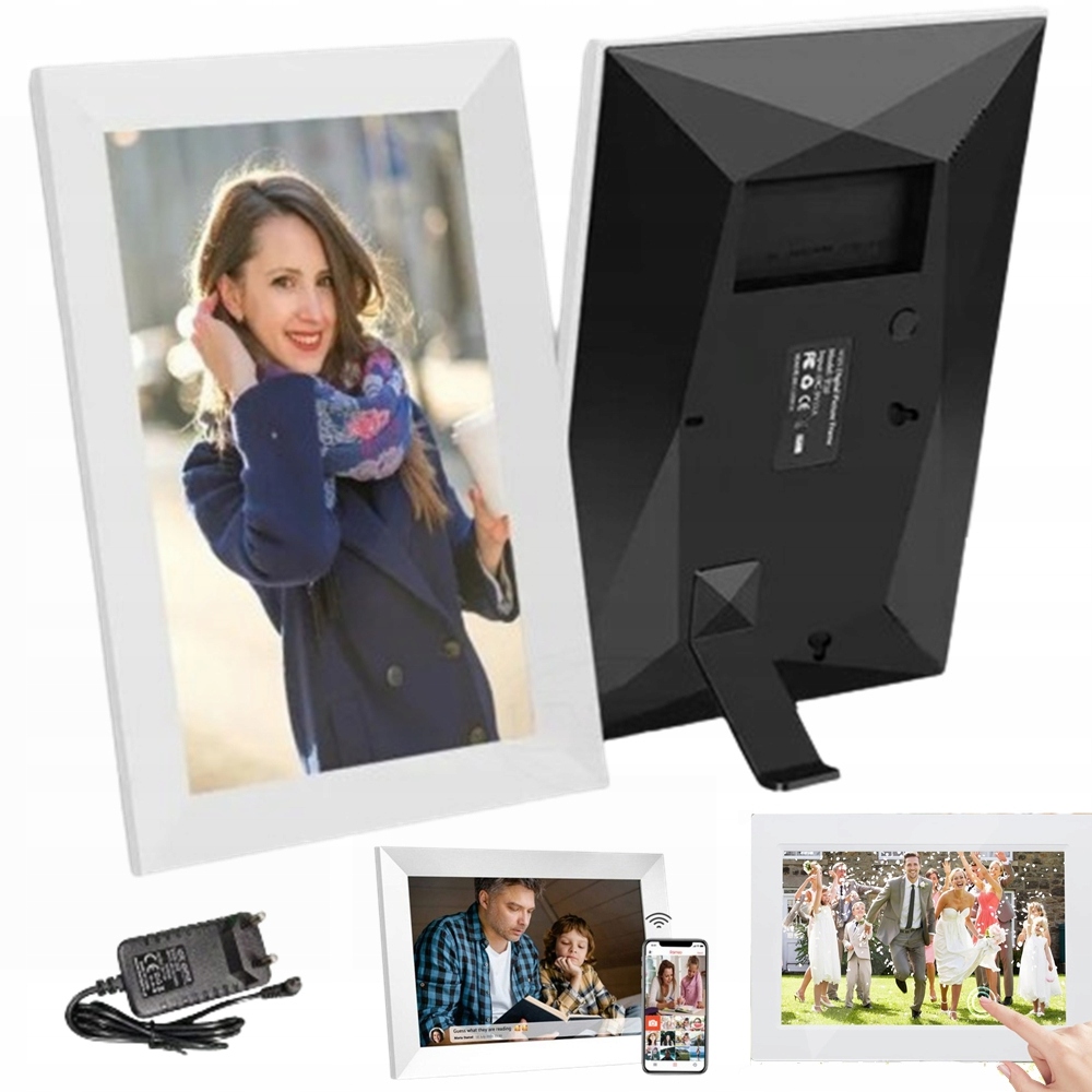 Elektronický Rámeček Na Dotykové Fotografie Ips 10.1" Wifi 32GB Dárek