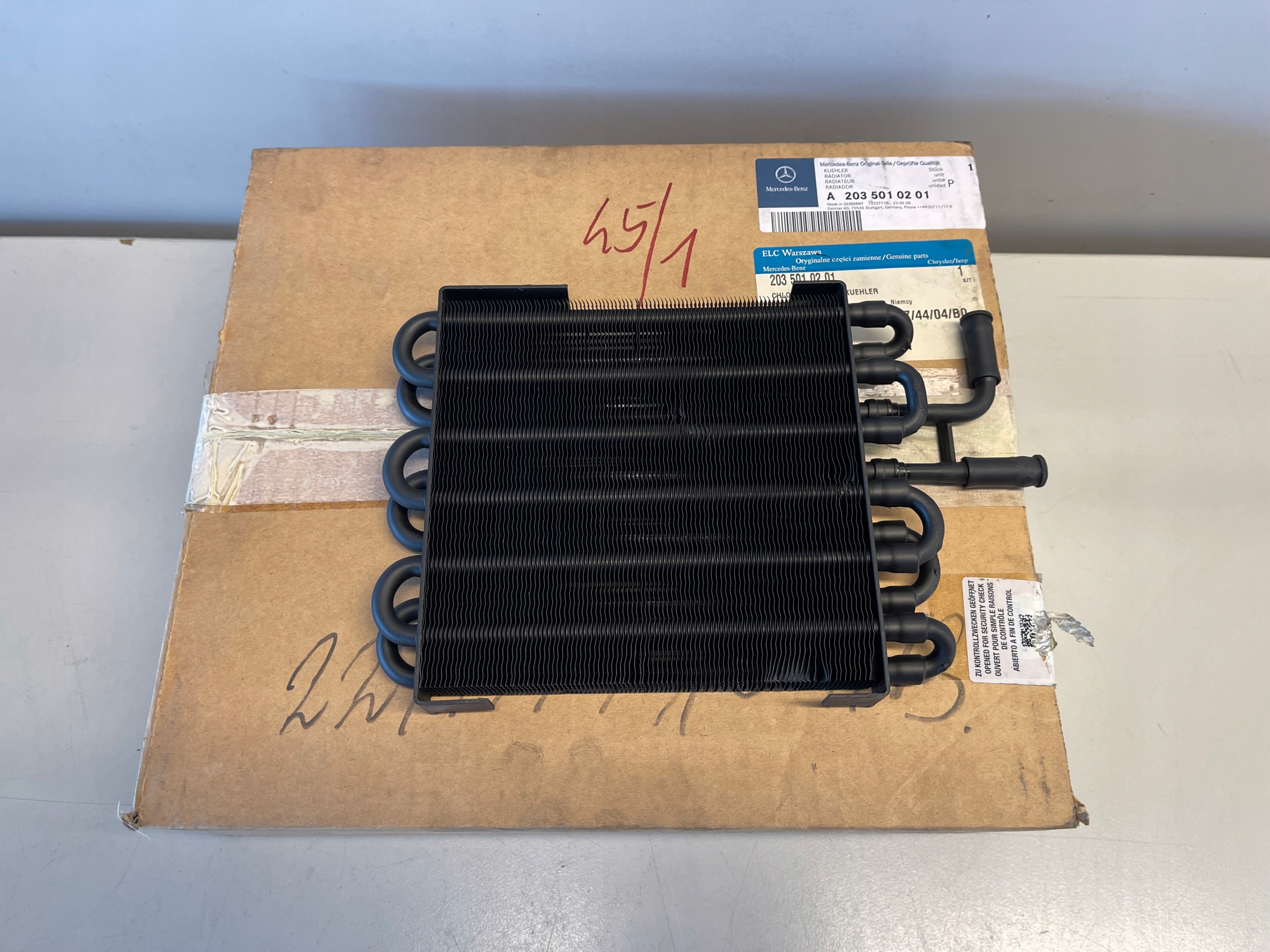 MERCEDES W203 W209 CDI CHLODNICA PALIWA NOWA ORYG