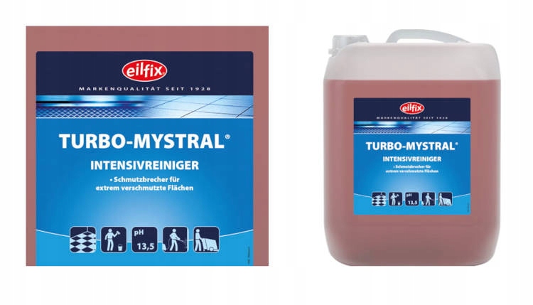 Levně Turbo Mystral Tekutý přípravek na silně znečištěné podlahy