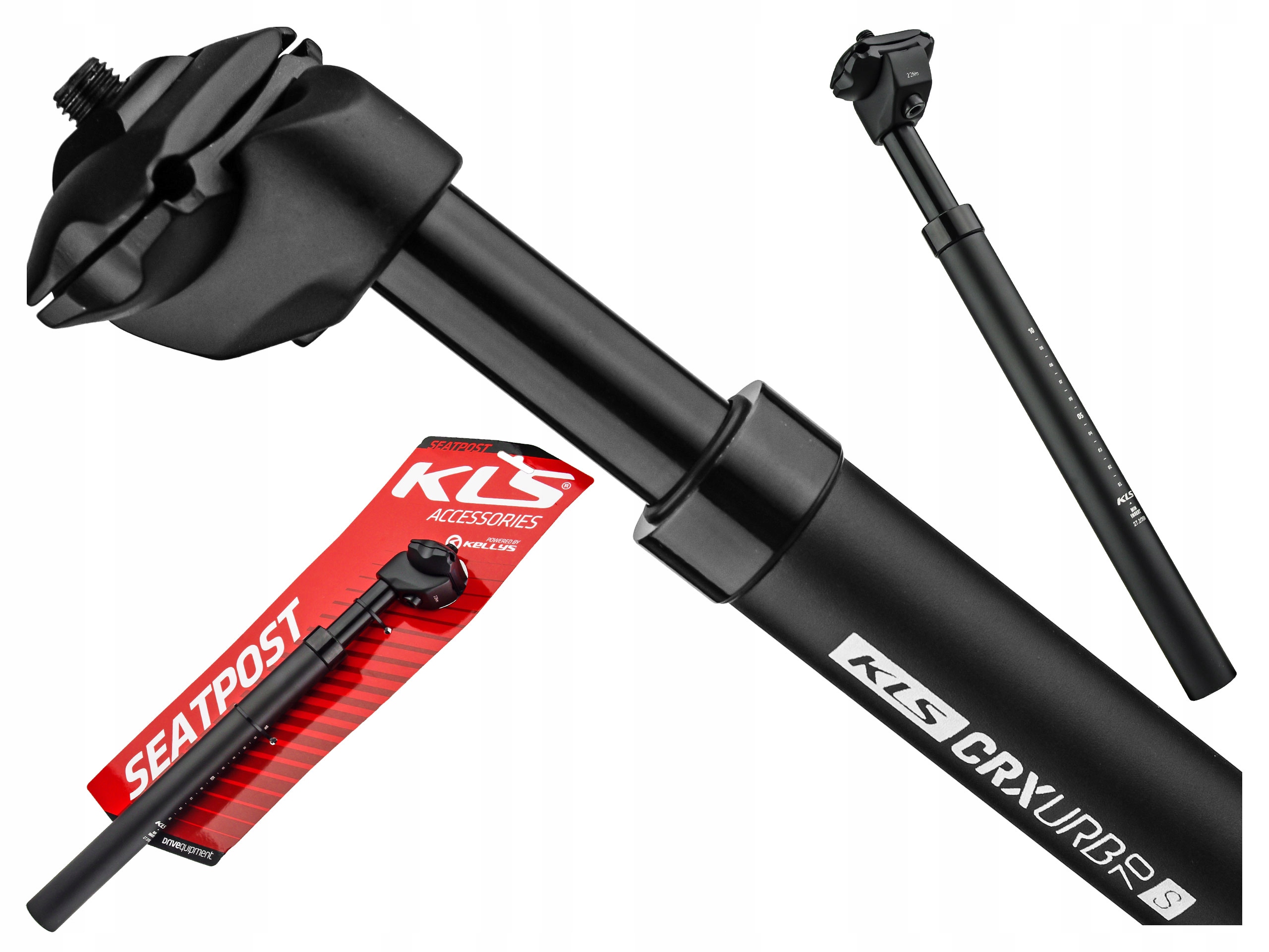 Wspornik Siodełka Sztyca Amortyzowana Kellys Crx/urb 70 Sl 30,9 mm