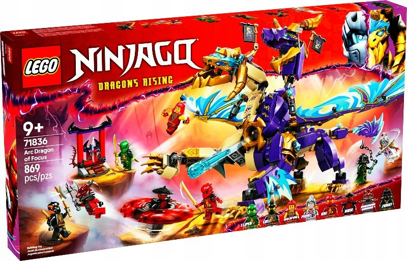 LEGO NINJAGO - ARC DRAGON OF FOCUS NR. 71836 (5702017815701