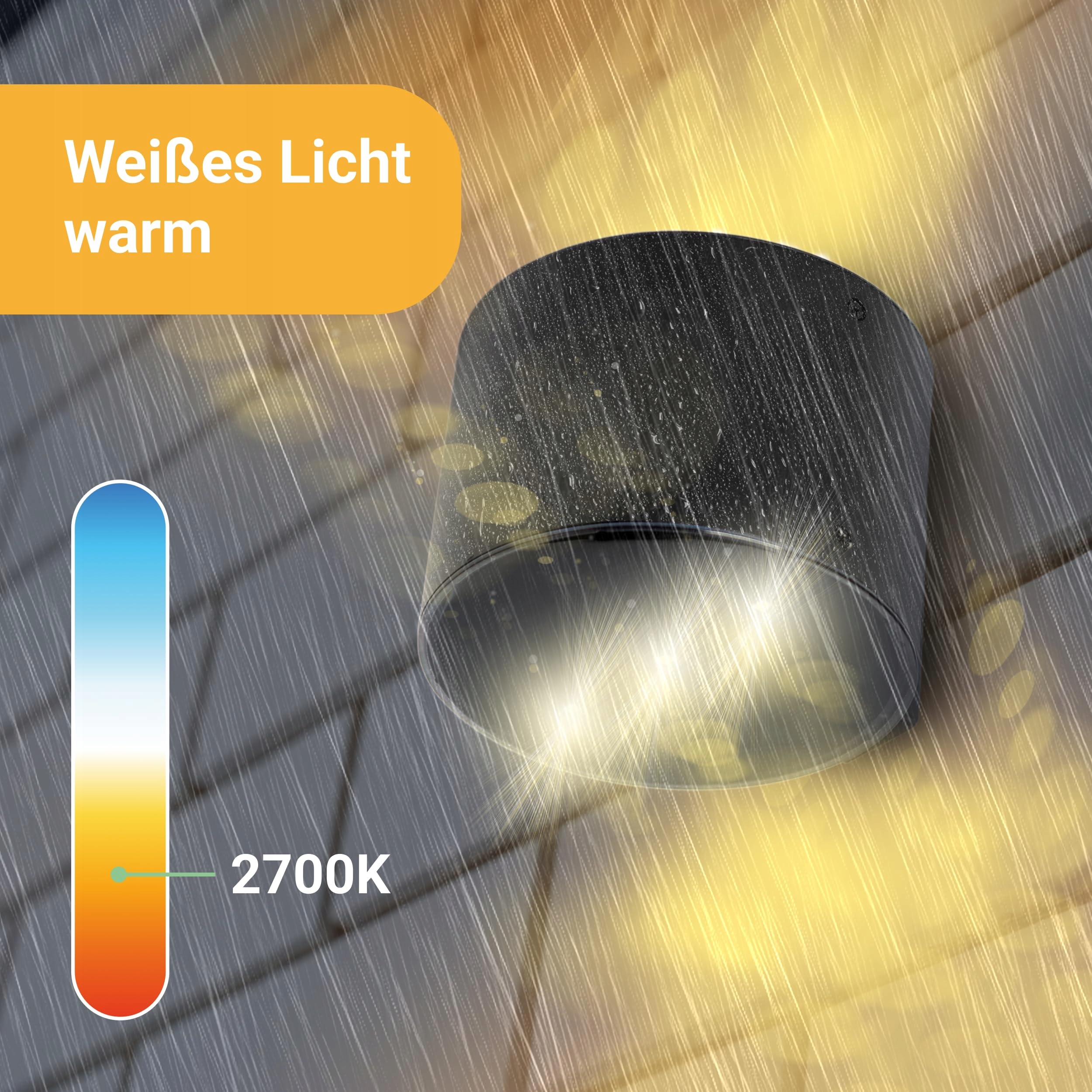 Lampa Zewnętrzna Wodoodporna Bezprzewodowa Stalowa Ogrodowa PROXINOVA — miniatura 5