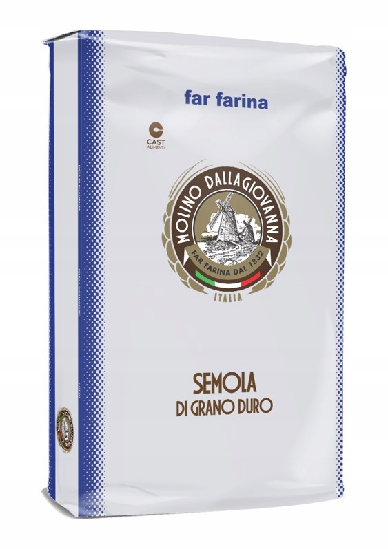 Levně Mouka semolina Rimacinata 25 kg Molino Dallagiovanna