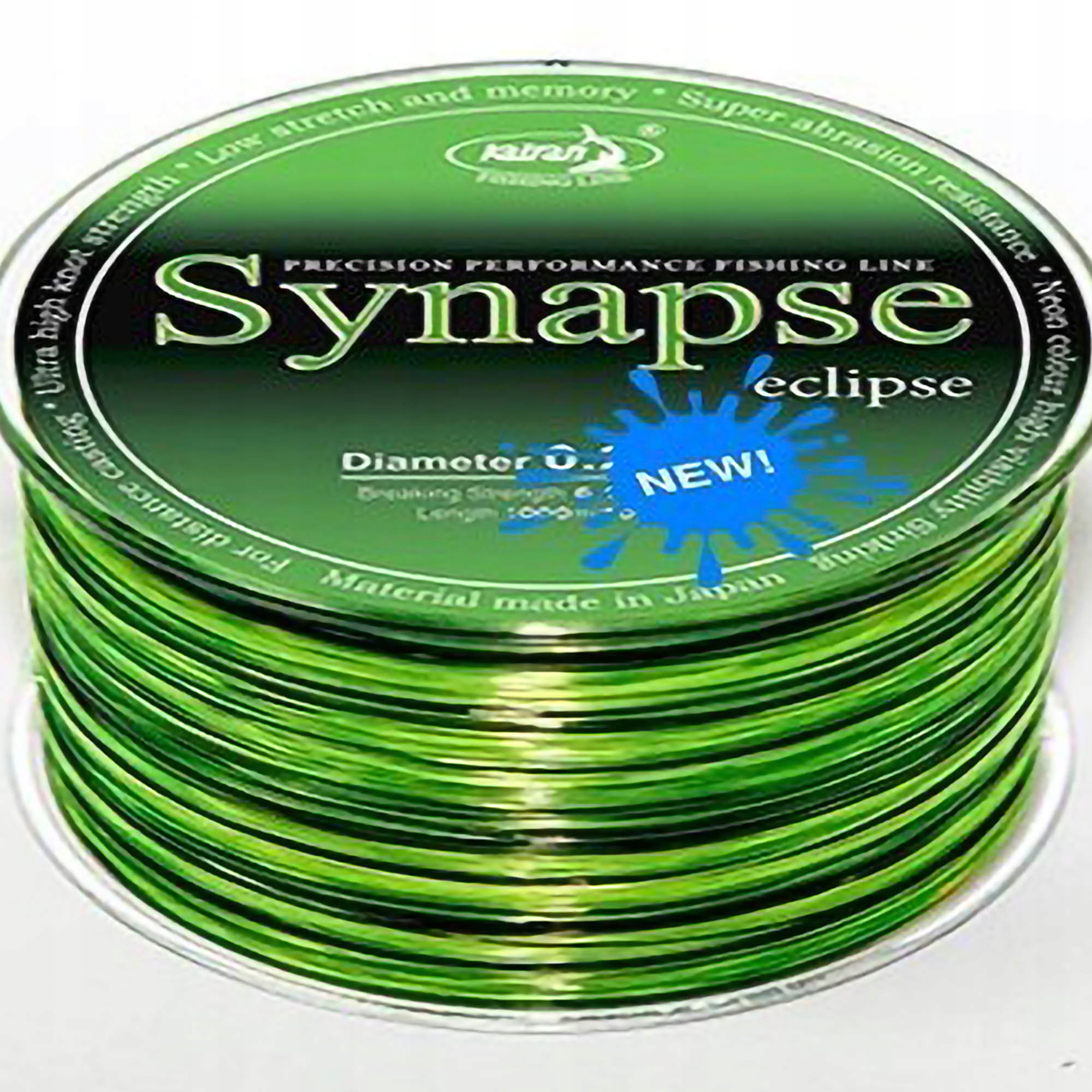 Żyłka Karpiowa Wytrzymała Miękka Katran Synapse Eclipse 0,234 mm 1300 m