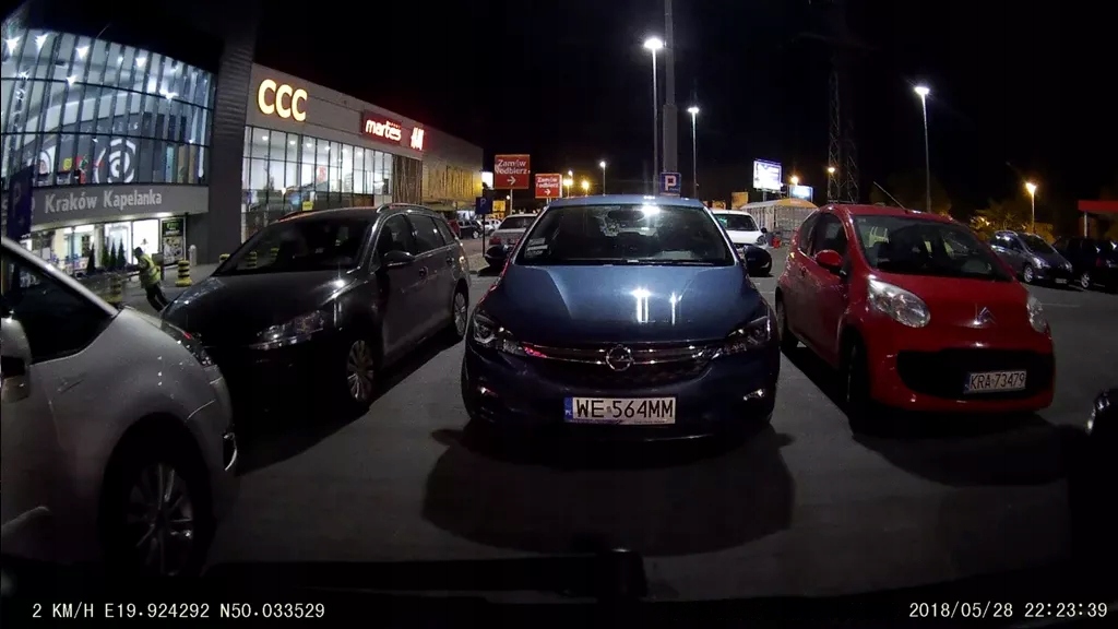 Wideorejestrator T8 DUO GPS WIFI 4K PRZOD TYL Viewing Angle 170