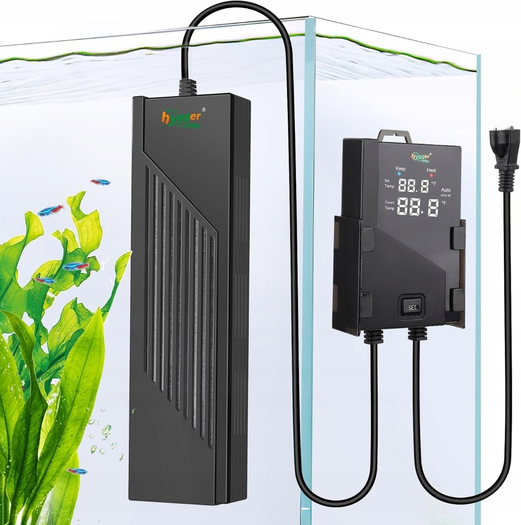 Ohřívač Akvária Hygger HGY0003 Inteligentní Regulátor 300 W Regulátor