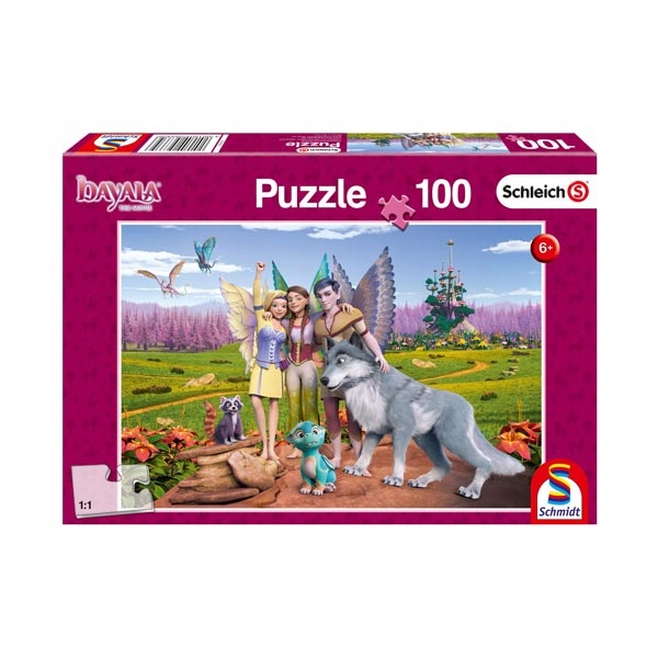 

Puzzle 100 Schleich Kraina Elfów I Smoków