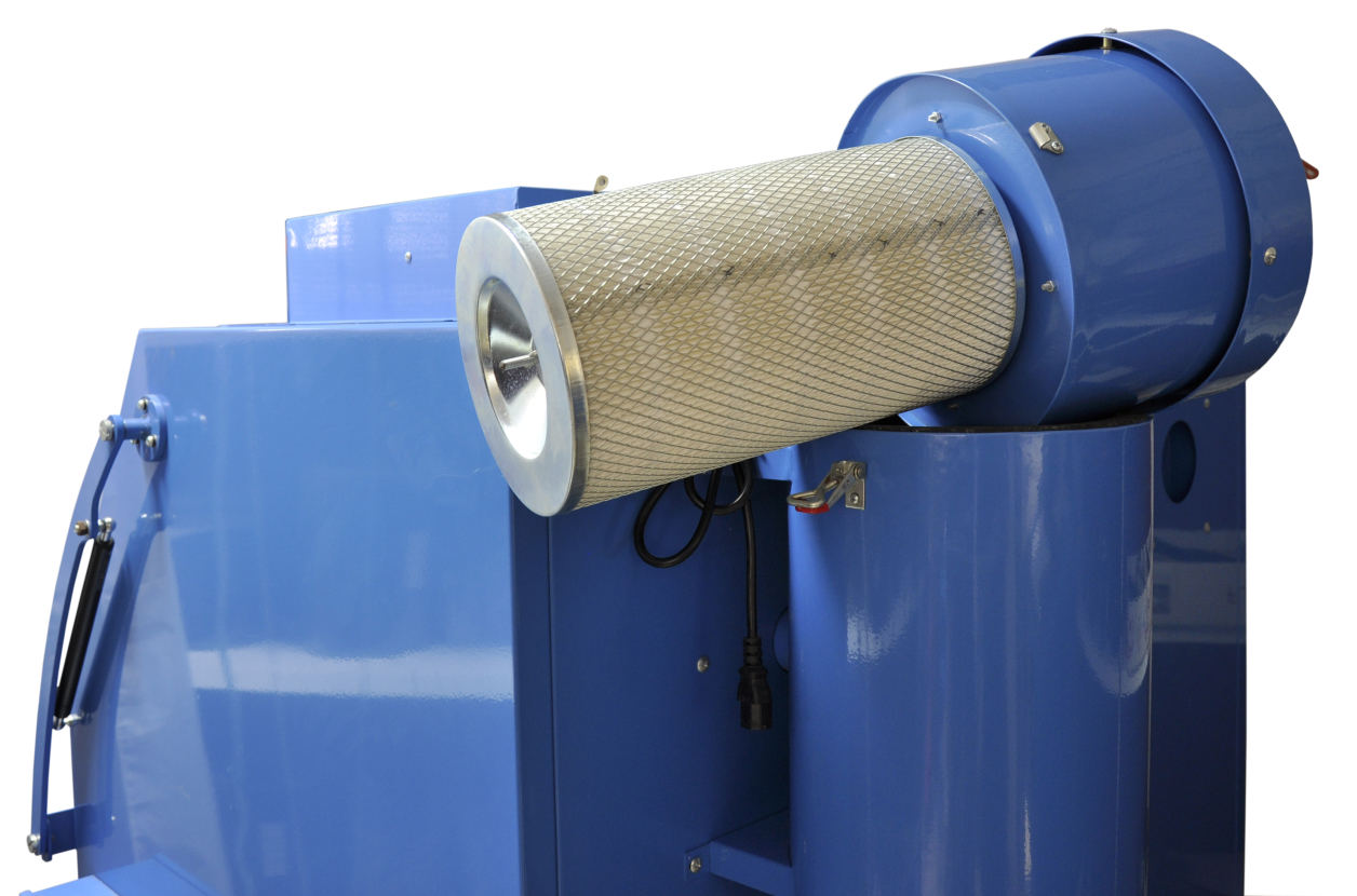 PIASKARKA KABINOWA KABINA 990L PISTOLET + ODKURZACZ + LAMPA + REKAWICE Waga urządzenia 175 kg