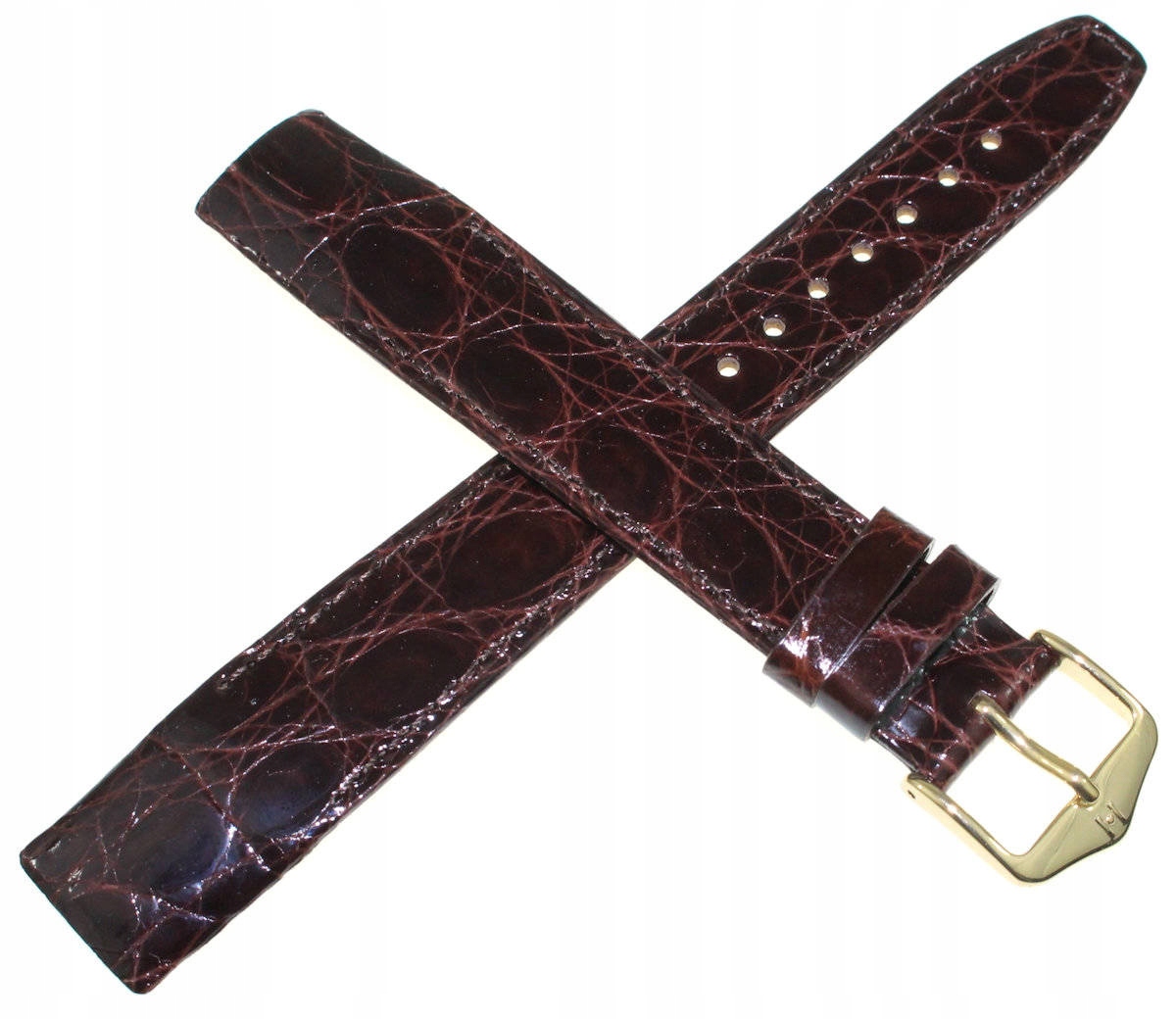 Kožený Pásek Hirsch Caiman Open End 18 mm