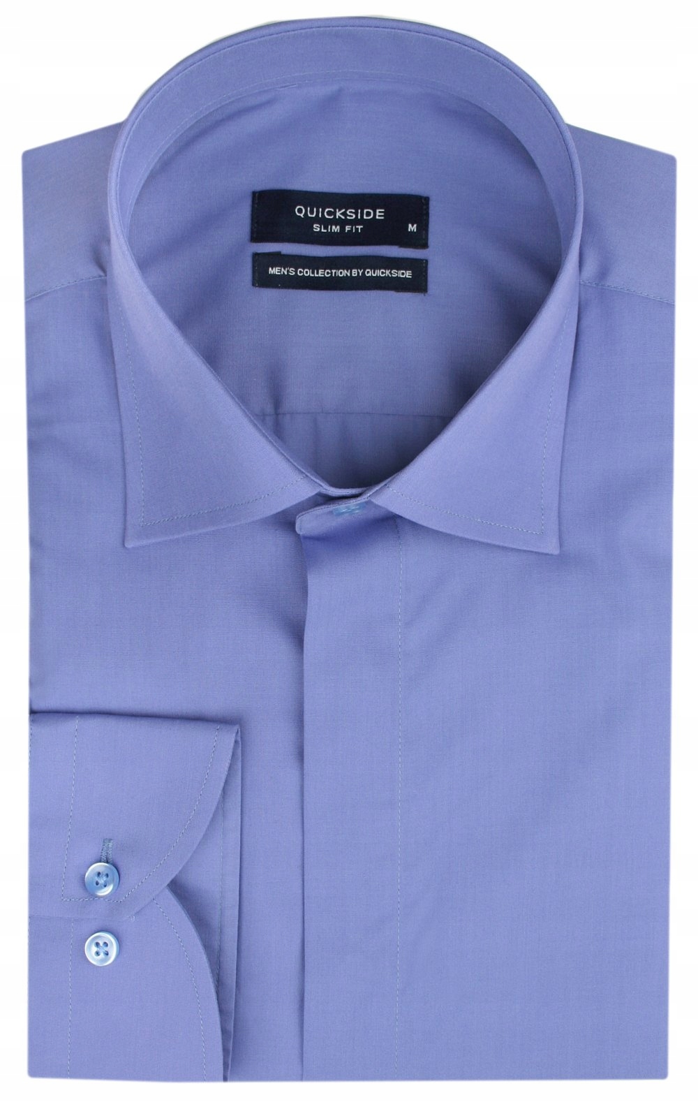 Košile Modr., Krytá Plisa -quickside 44/182-188