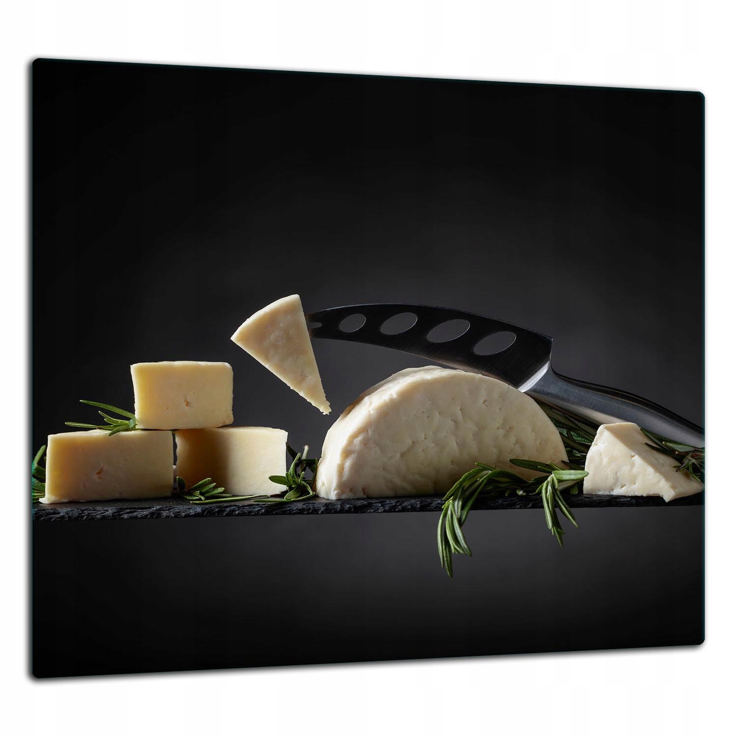 Skleněná Ochranná Deska Panel Lepidlo 65x60 Jídlo