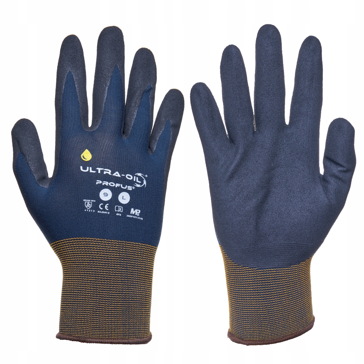 

Rękawice nylonowe Ultra-oil r.9