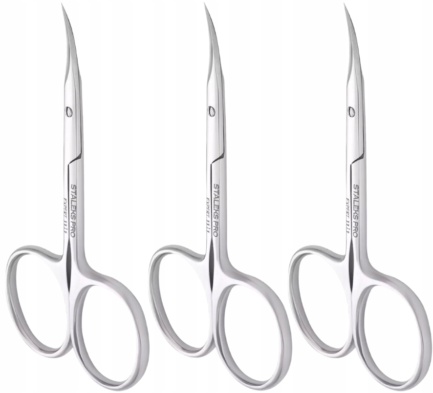 3 x Staleks Profesionální nůžky na kůži pro leváky 11 Type 1