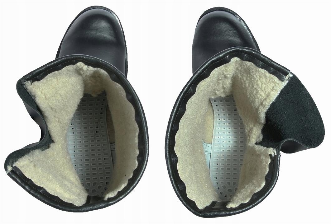 Buty Wojskowe Ocieplane Skutery Policyjne roz 44 Wysokość wysokie