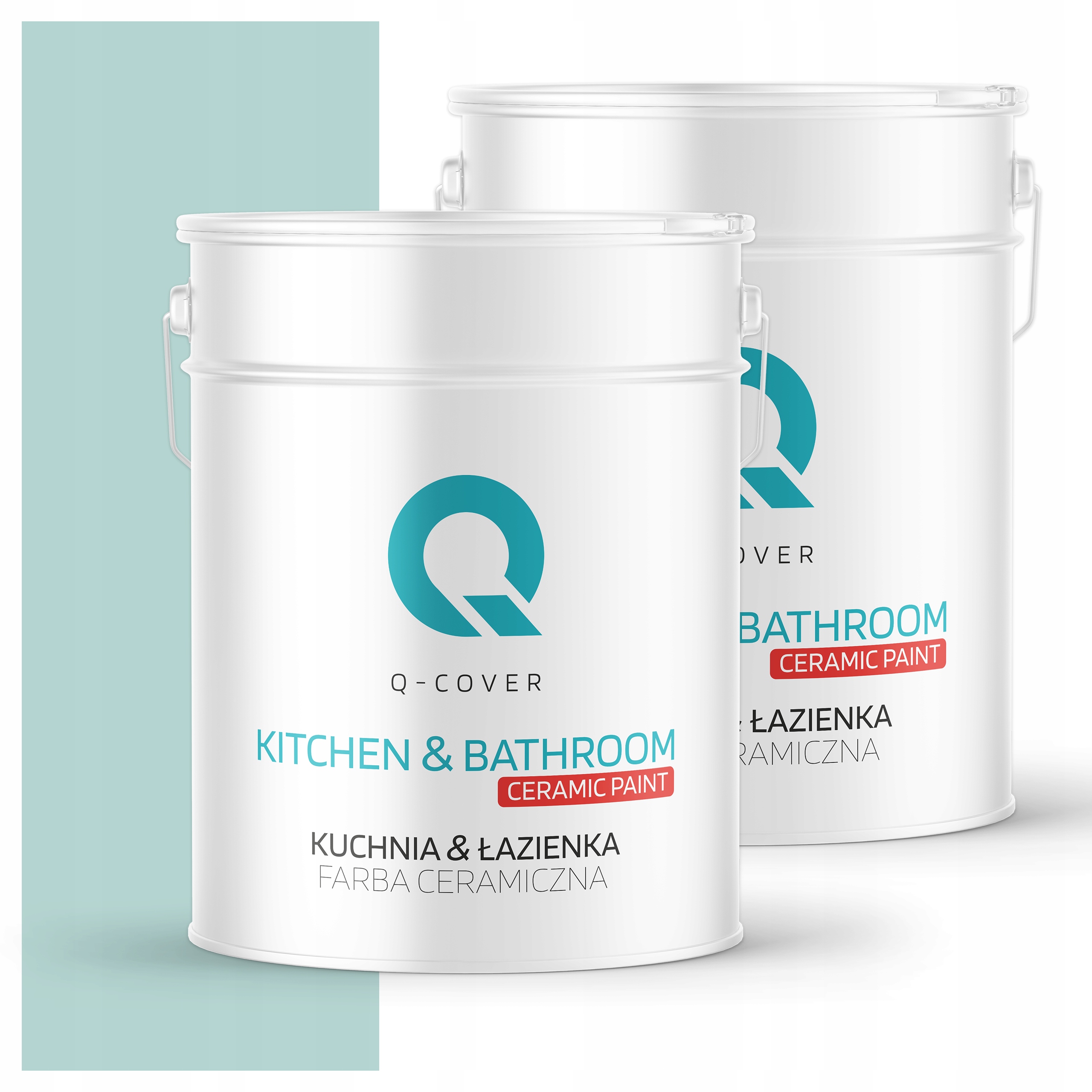 Farba do kuchyne a kúpeľne Umývateľná 10L Hlboká matná mätová svetlá H1561