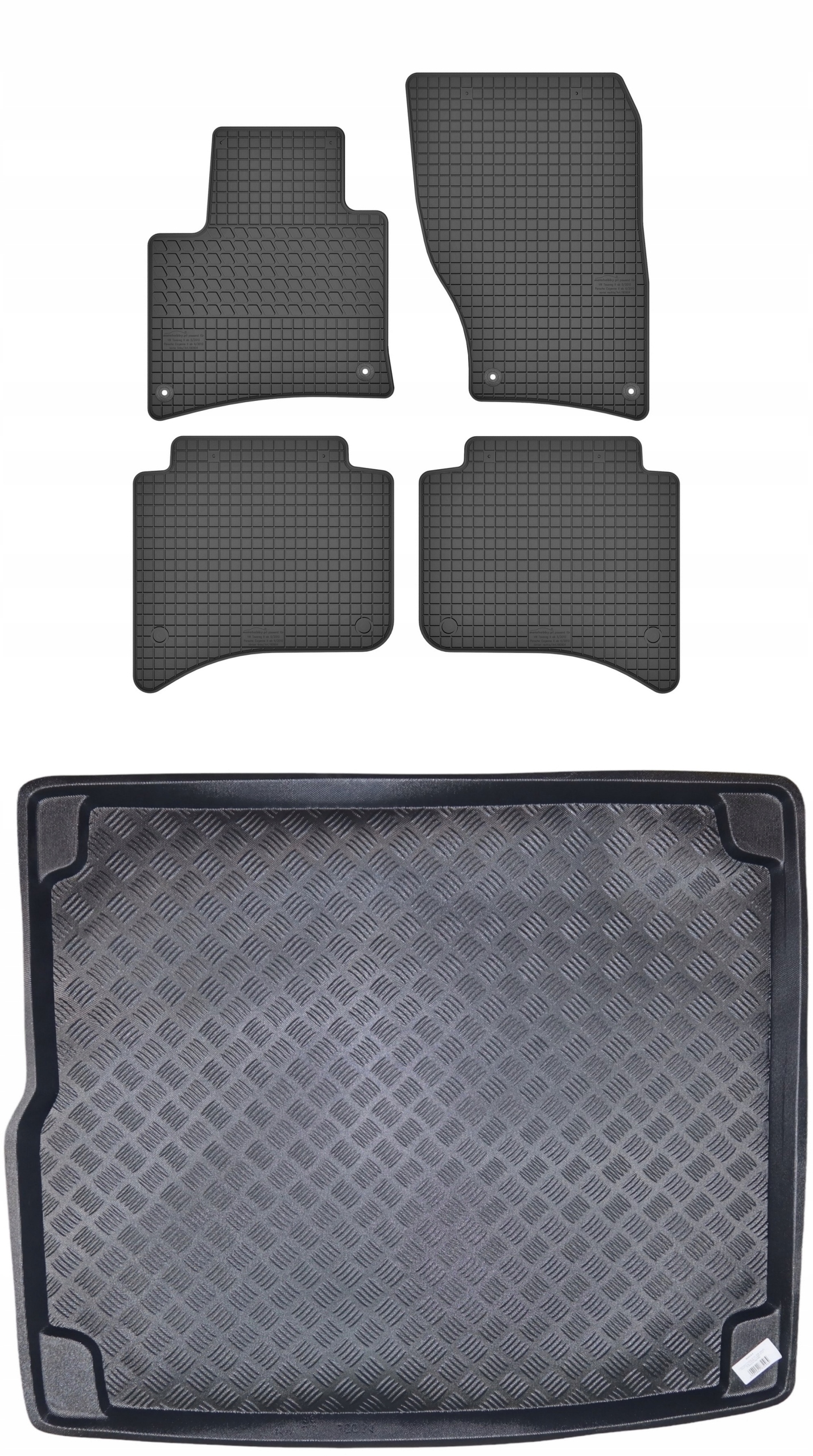 Koberce nosič pro: Volkswagen Touareg II Porsche Cayenne II 2010-201